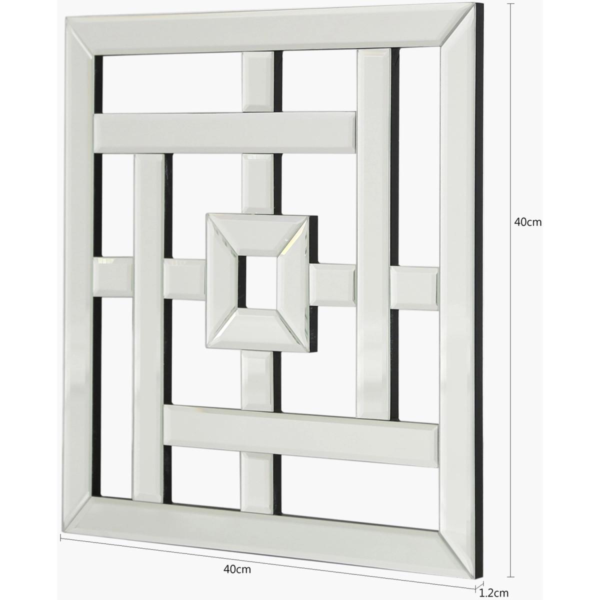 Accent Wall Mirror - Silver – image 3