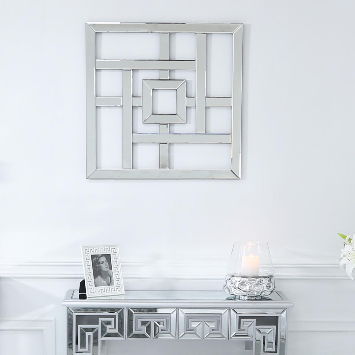 Accent Wall Mirror - Silver – image 1