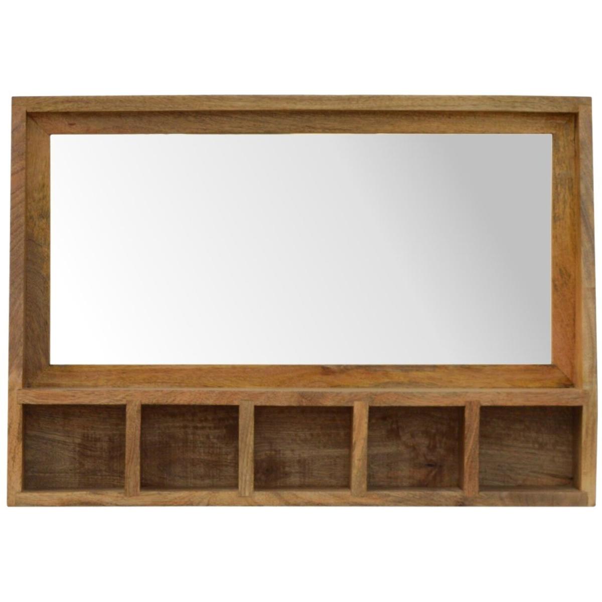 Furniture Honeycomb Mirror - White – image 8