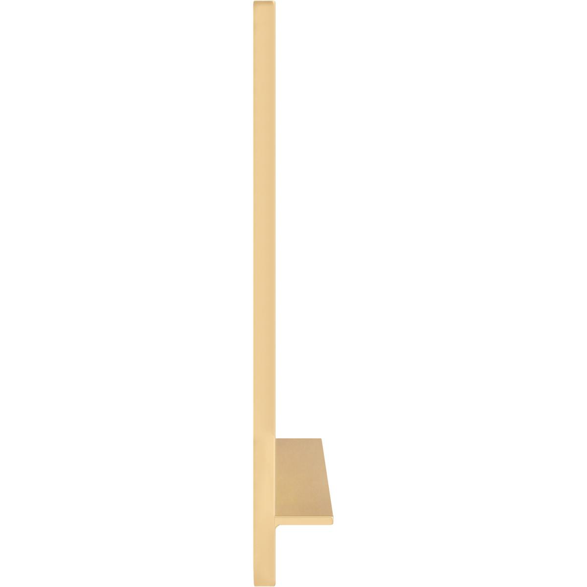 Harlow Wall Framed Mirror Rectangle With Shelf - Gold – image 2