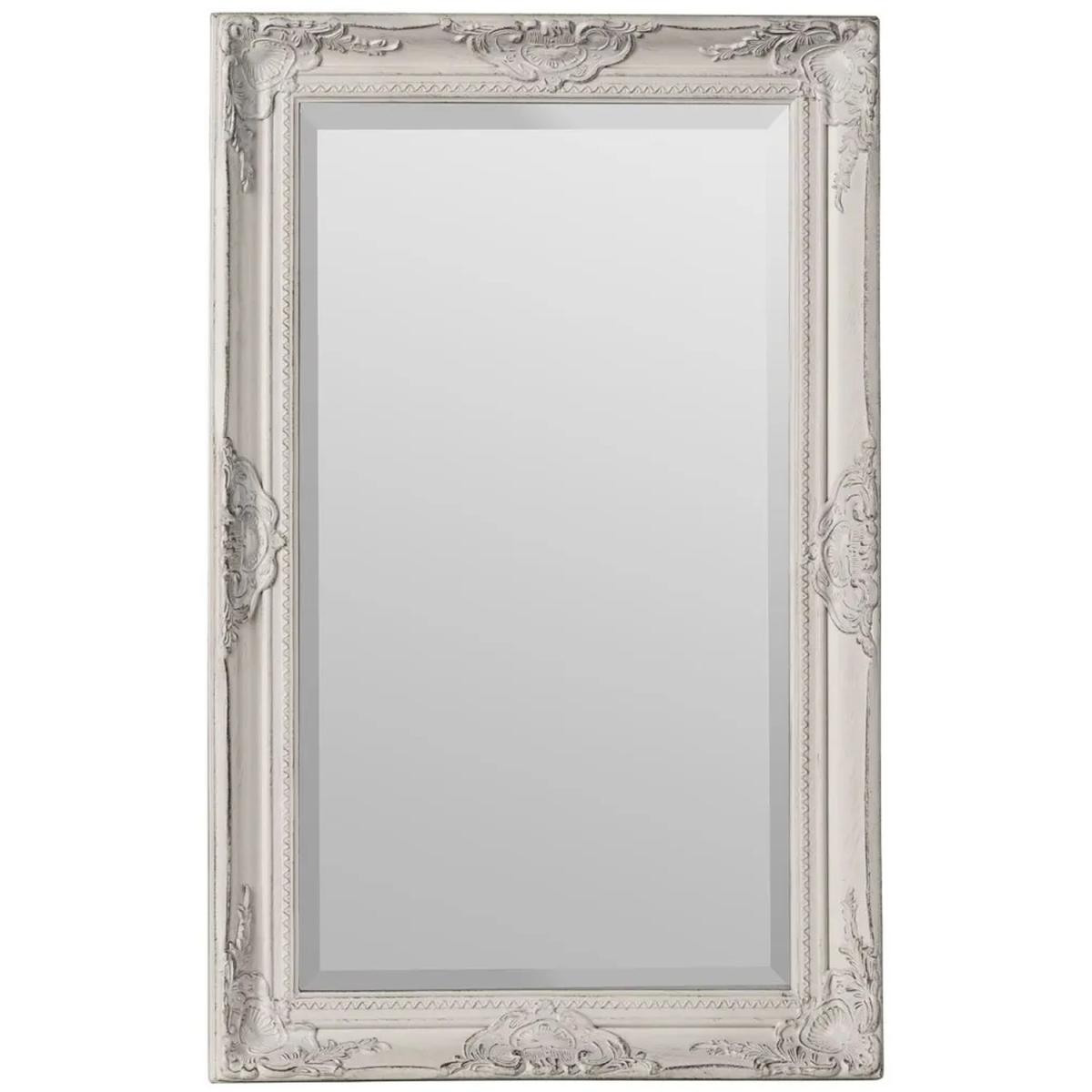 Premier Housewares Rustic Cream and Gold Finish Wall Mirror - Yellow – image 3