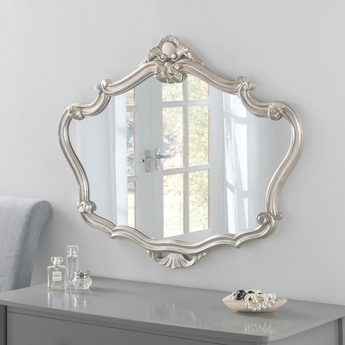 French Style Mirror Silver - Silver