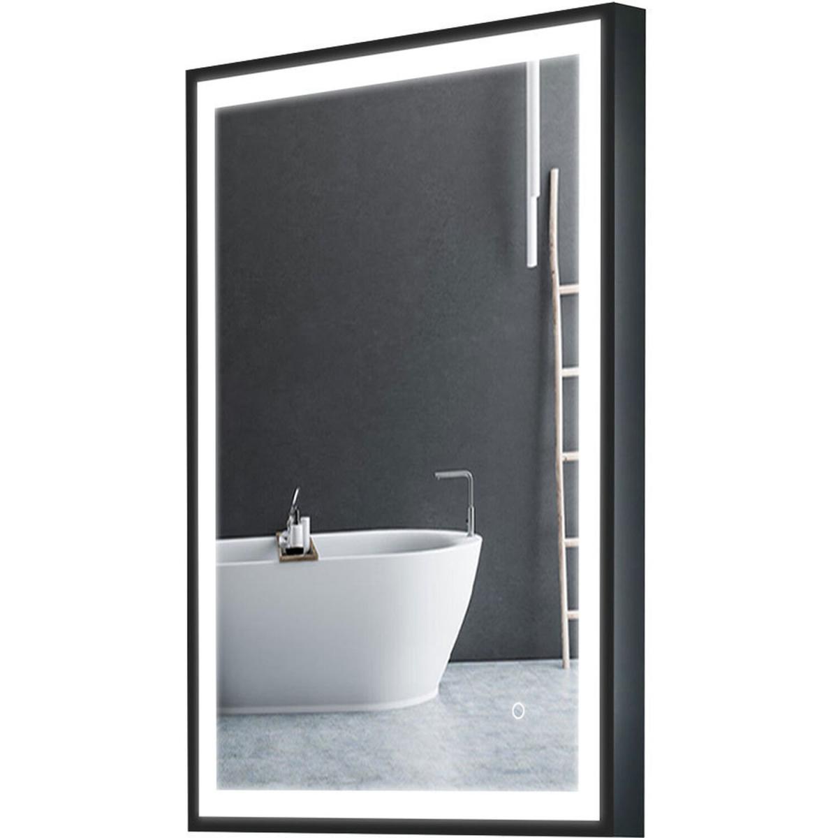 LED Wall Mirror - Black – image 2