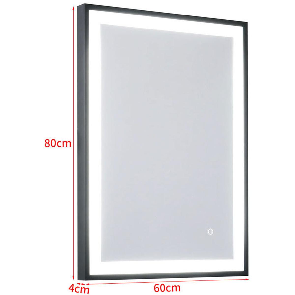 LED Wall Mirror - Black – image 6