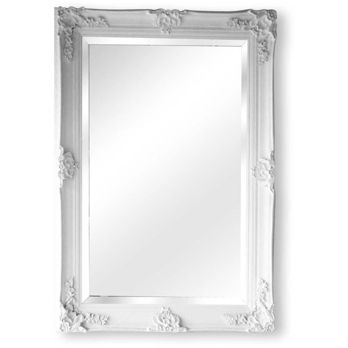 Davenport Cream Ornate Flourish Large Wall Mirror - Cream – image 3