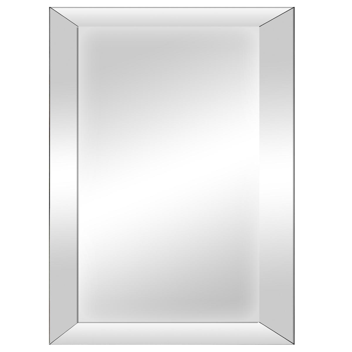 Bevelled Glass Mirror - Grey Wash - Large – image 2