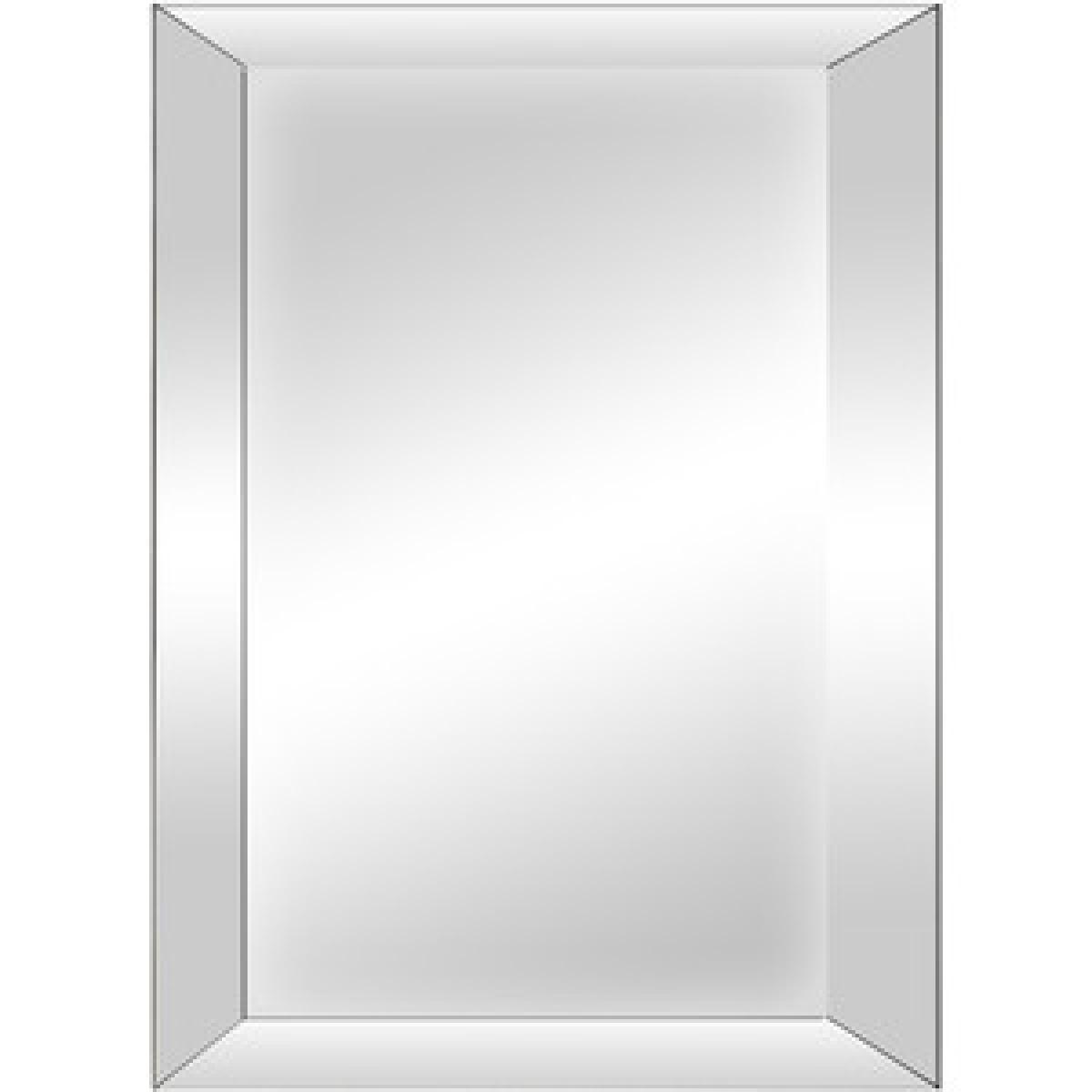 Bevelled Glass Mirror - Grey Wash - Large – image 3