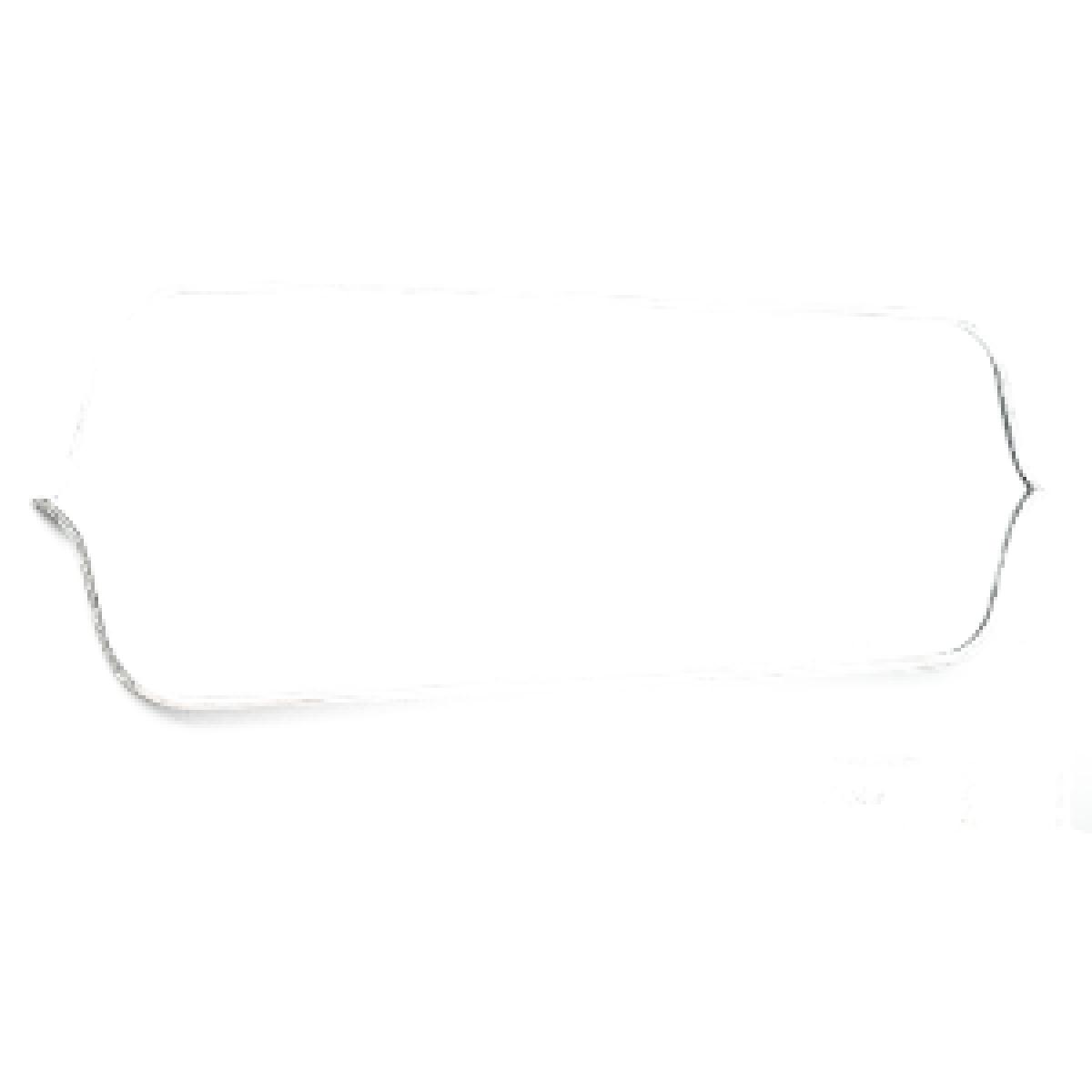 Curved Silver Metal Mirror - Silver – image 10