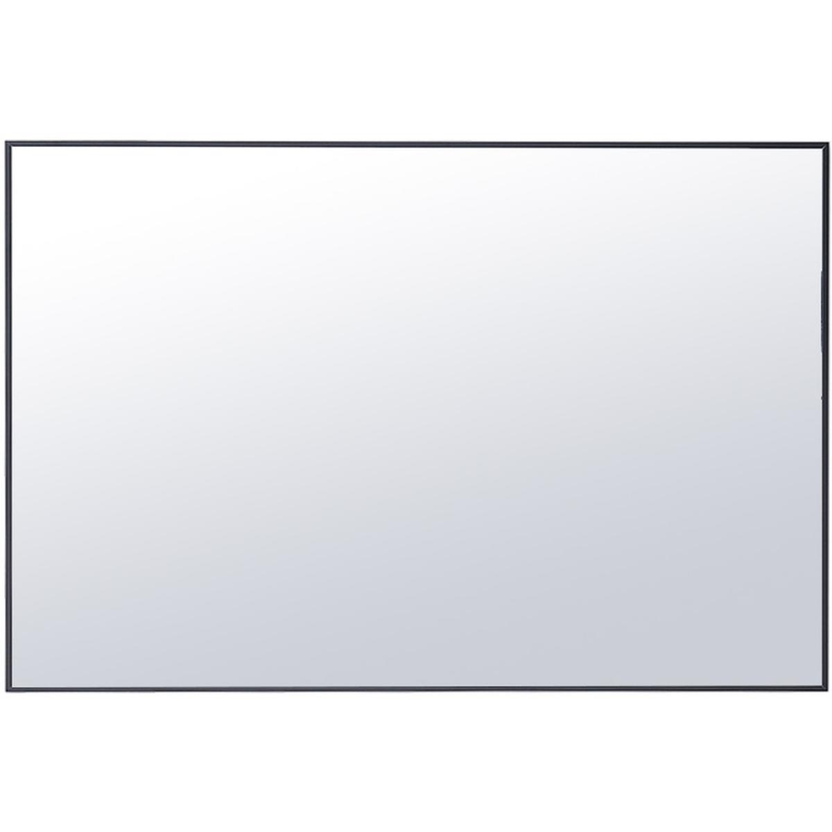 Nordic Bathroom Hanging Makeup Rectangular Wall Mirror Home Decor - Golden – image 3