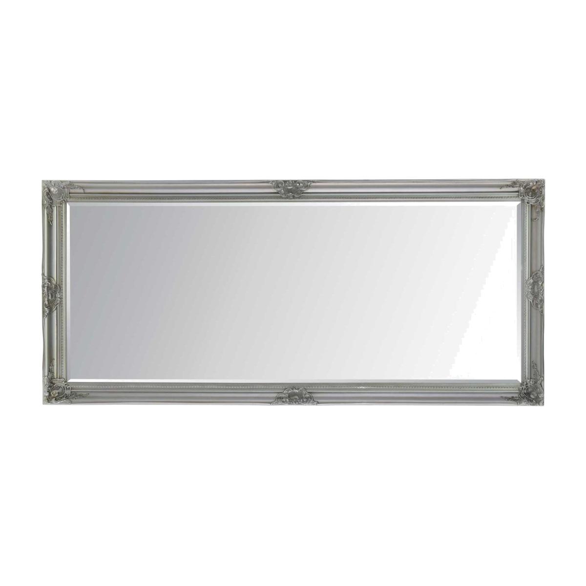 Avon Silver Full length Leaner Decorated Dress Wall Mirror - Grey – image 1