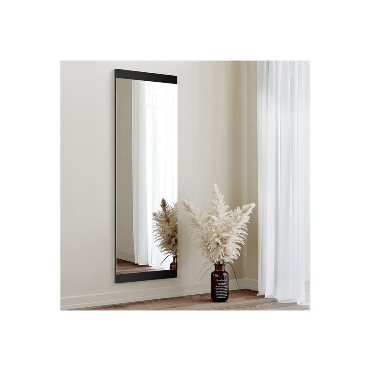 Full Length Basic Mirror Black 40X120 - Black & Mirror