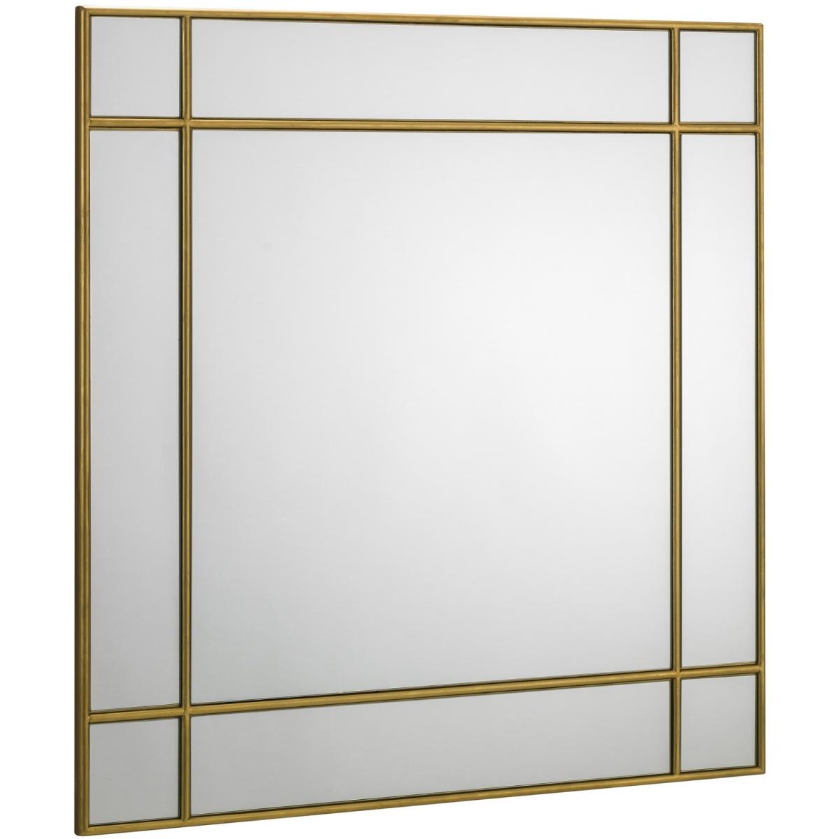 Fortissimo Gold Square Wall Mirror - Gold – image 2