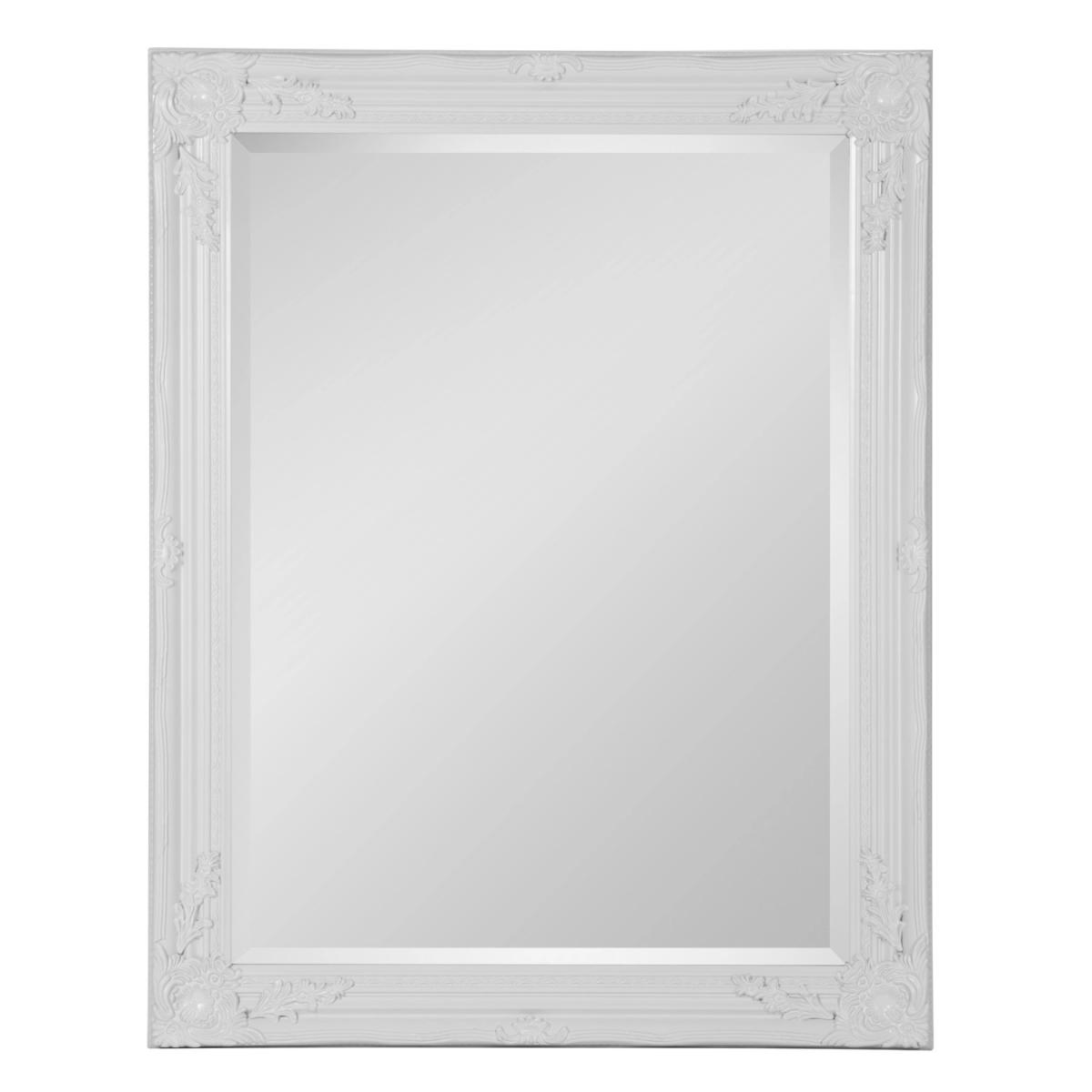 Antique Ornate Mirror - White / Large – image 2