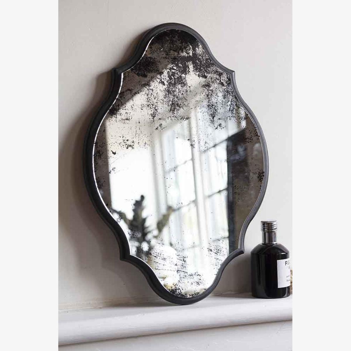 Vintage Style Foxed Wall Mirror – image 1