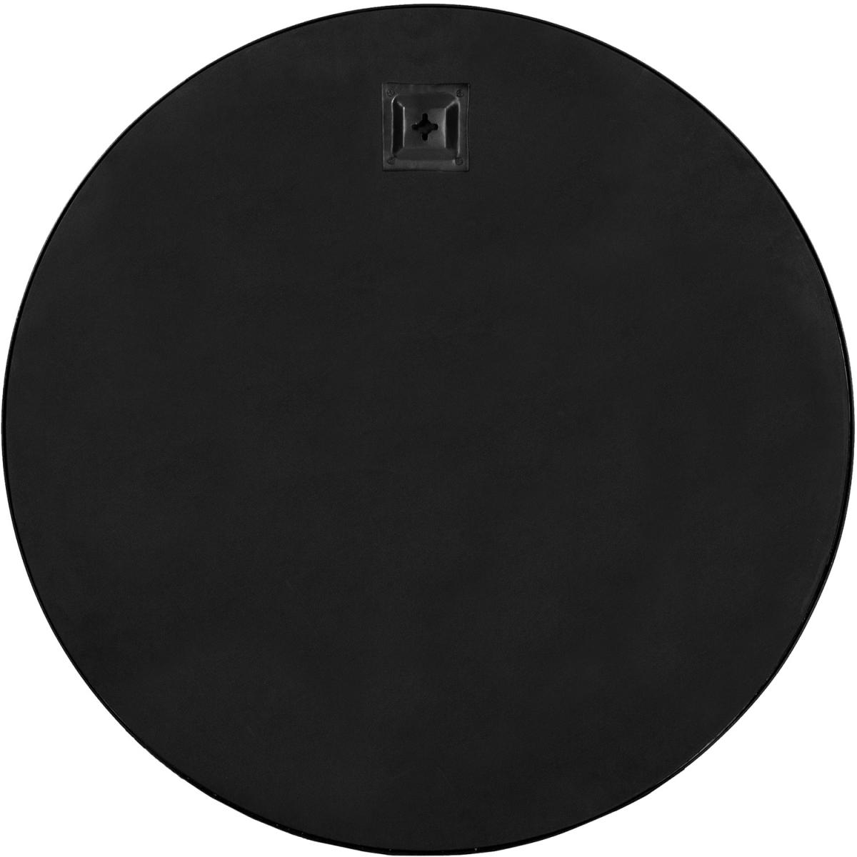 Tivoli Non Bevelled Round Mirror - Black – image 8