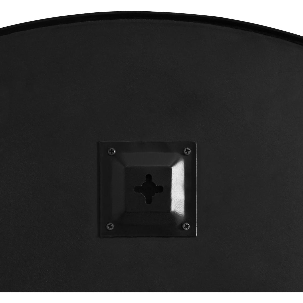 Tivoli Non Bevelled Round Mirror - Black – image 10
