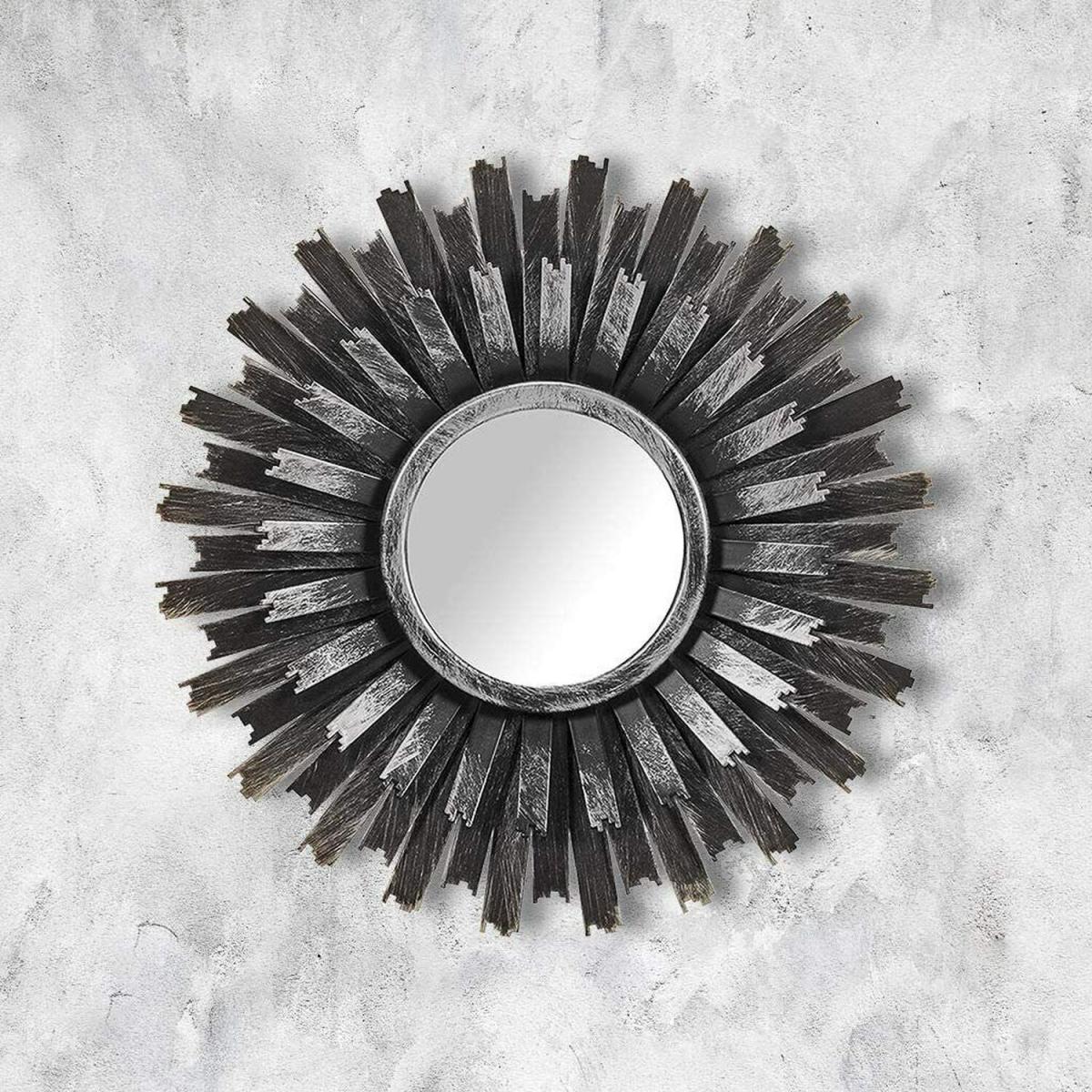 3pc Silver Sunburst Mirror Set - Silver – image 4