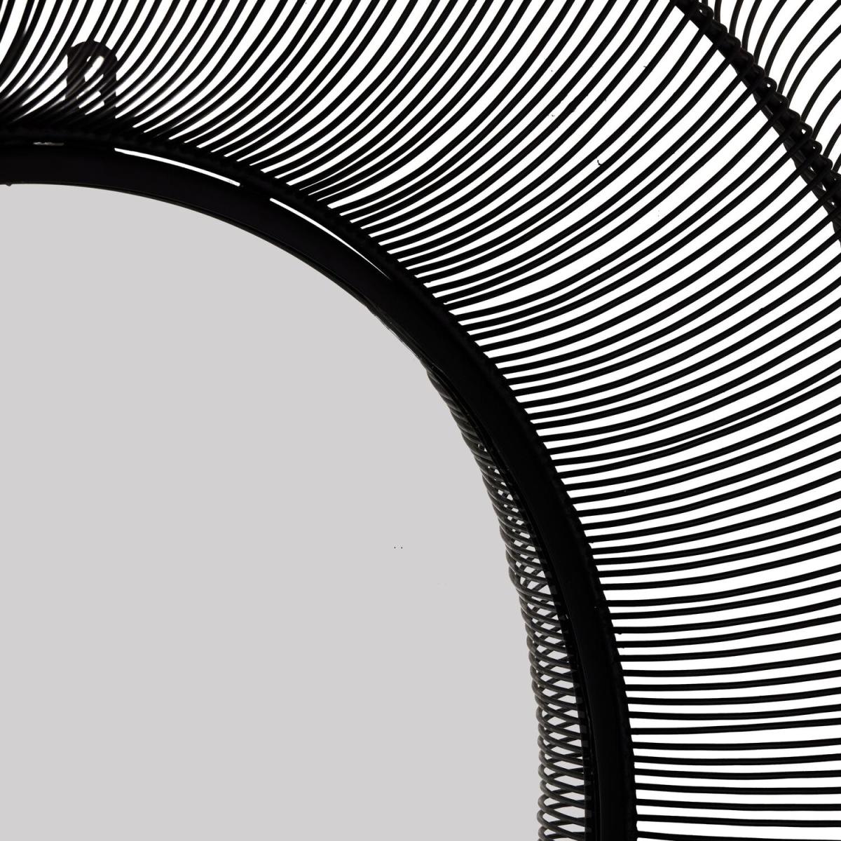 Chico Large Wire Mirror Chic Wall Decor - Black – image 2