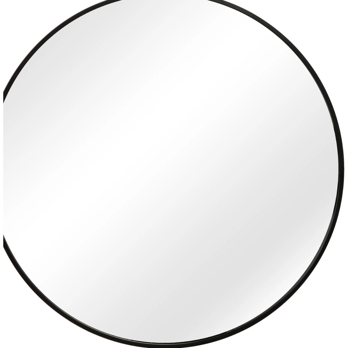 Toronto Round Accent Mirror - Black / 60cm – image 6