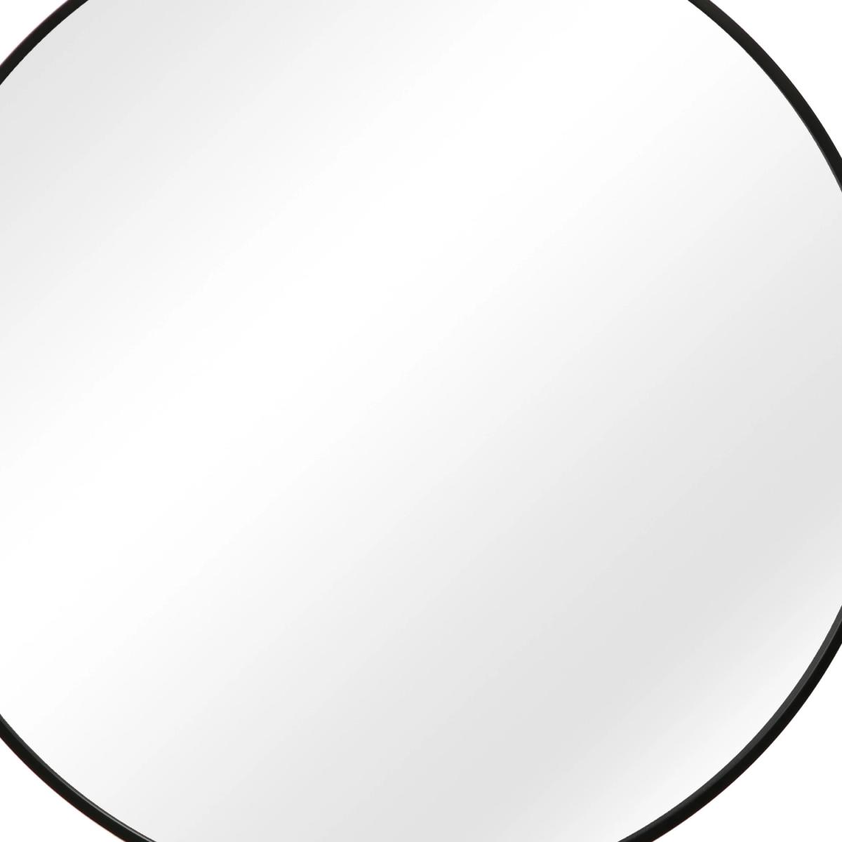 Toronto Round Accent Mirror - Black / 60cm – image 7