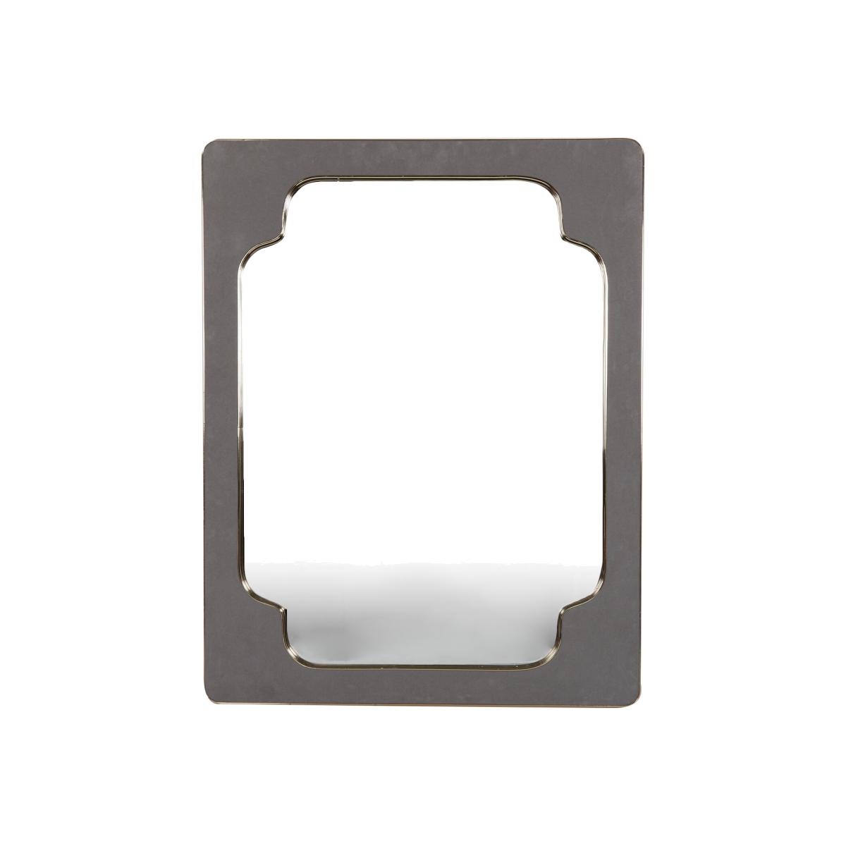 Natalia Velvet Mirror - Grey