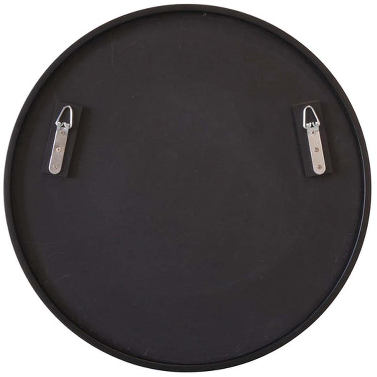 Round White Stainless Steel Framed Mirror - 900mm - White – image 3