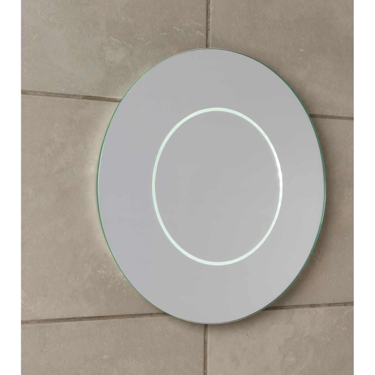 Illuminated Wall Mirror - Silver – image 3