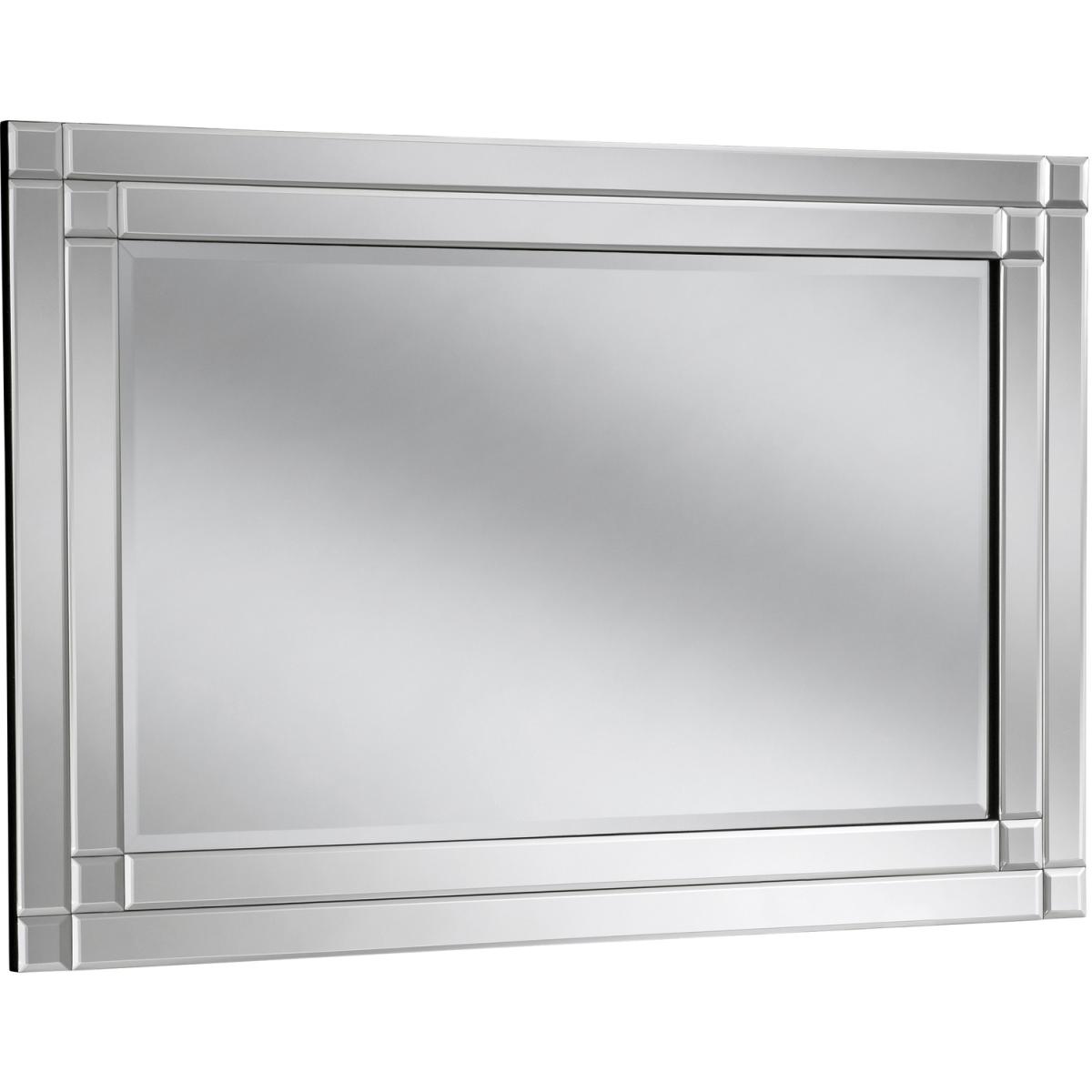 Double Bevelled Wall Mirror - Black / 120cm – image 2