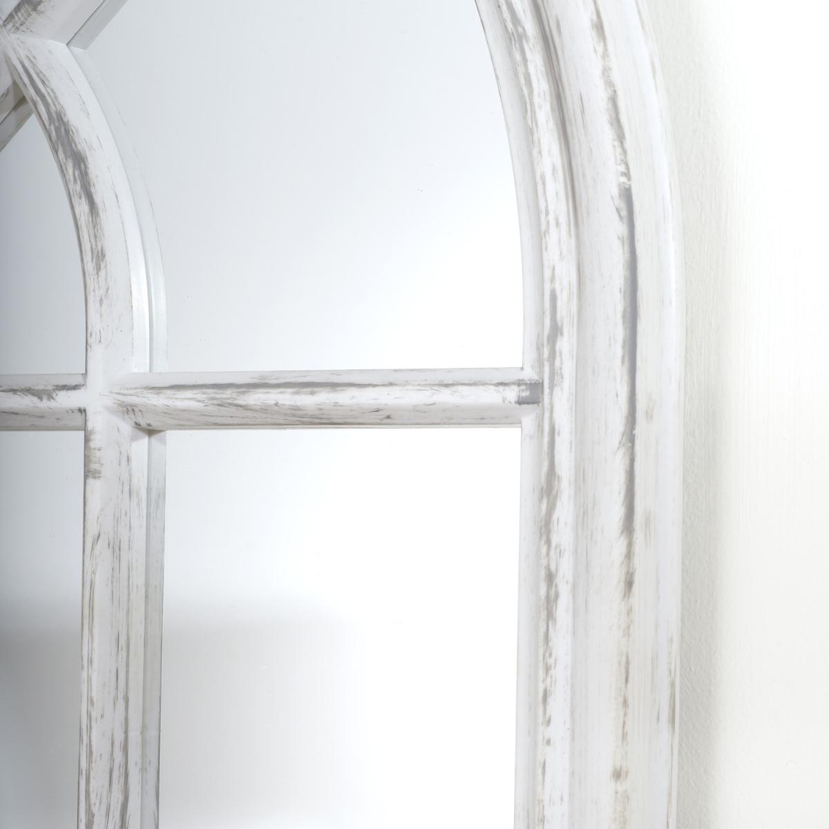 Marseille Arched Wall Mirror - White – image 2