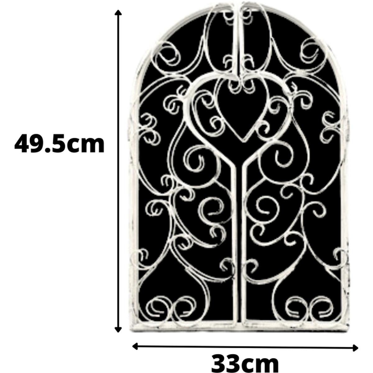 Metal Shutter Mirror  - White – image 16