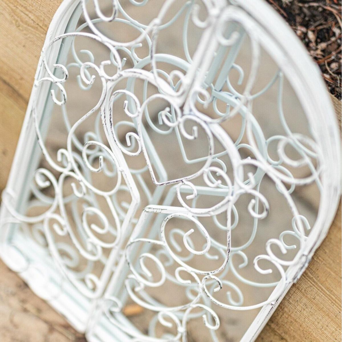 Metal Shutter Mirror  - White – image 9