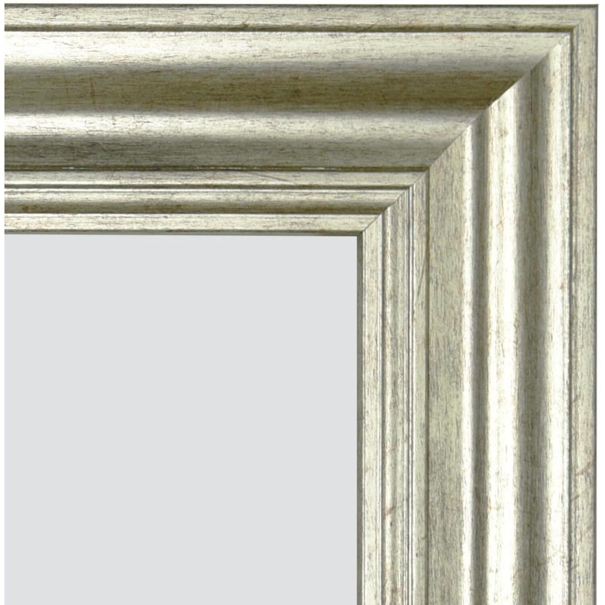 MirrorOutlet Lancaster Champagne Silver Extra Large Mirror - Silver – image 2