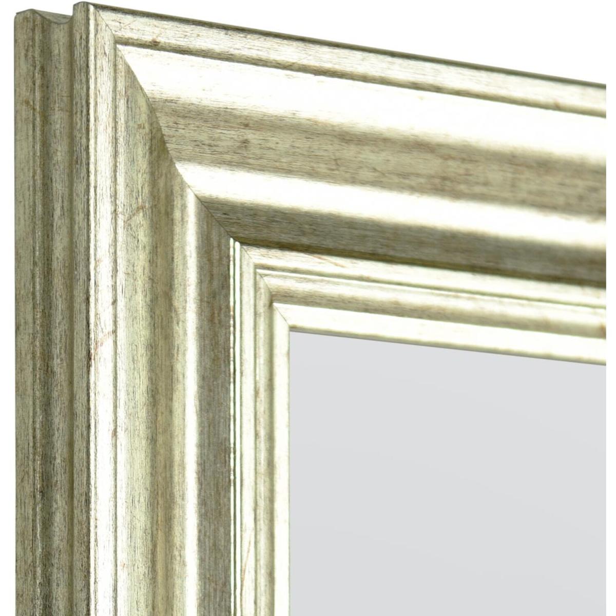 MirrorOutlet Lancaster Champagne Silver Extra Large Mirror - Silver – image 3