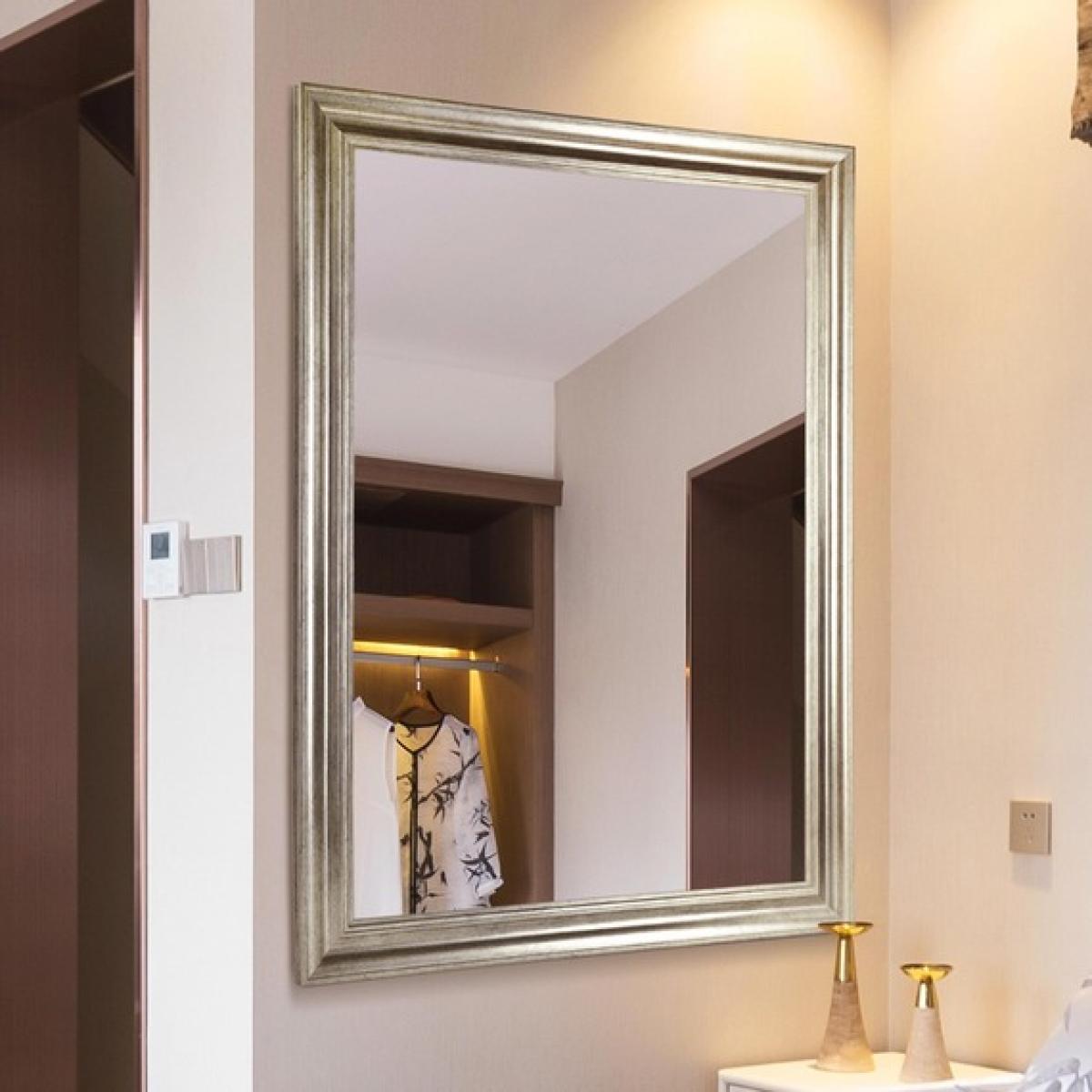 MirrorOutlet Lancaster Champagne Silver Extra Large Mirror - Silver – image 1