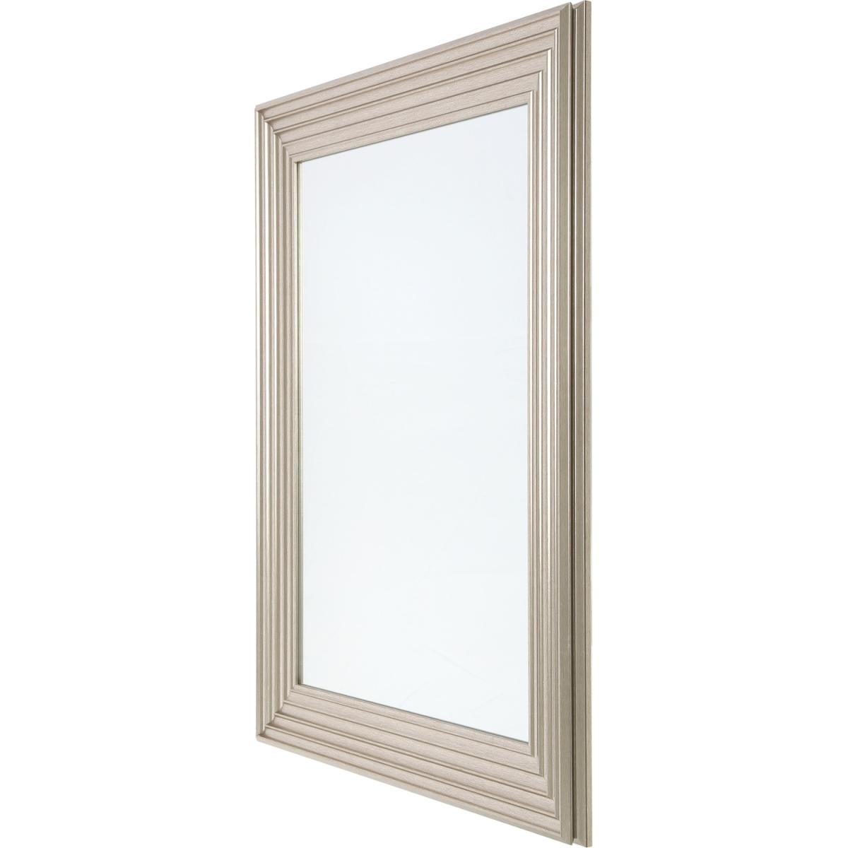 Ottawa Rectangle Wall Mounted Accent Mirror - Silver / 56cm – image 2