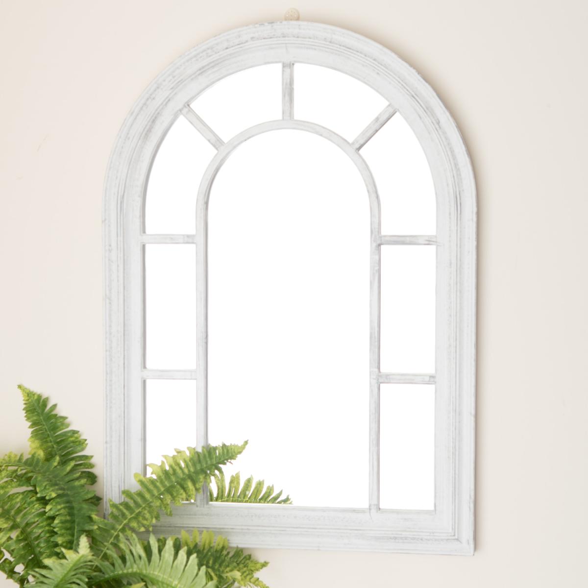 Florence Wall Mirror - White – image 1