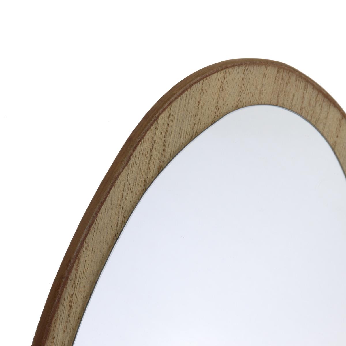 Set of 3 Organic Mirrors - Natural – image 2