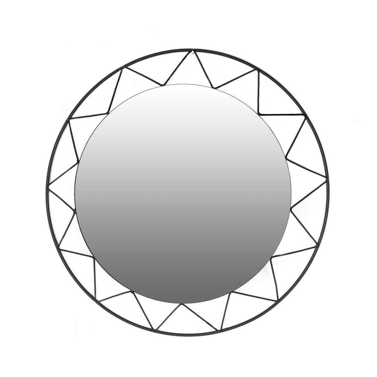 3D Effect Black Wire Mirror – image 2