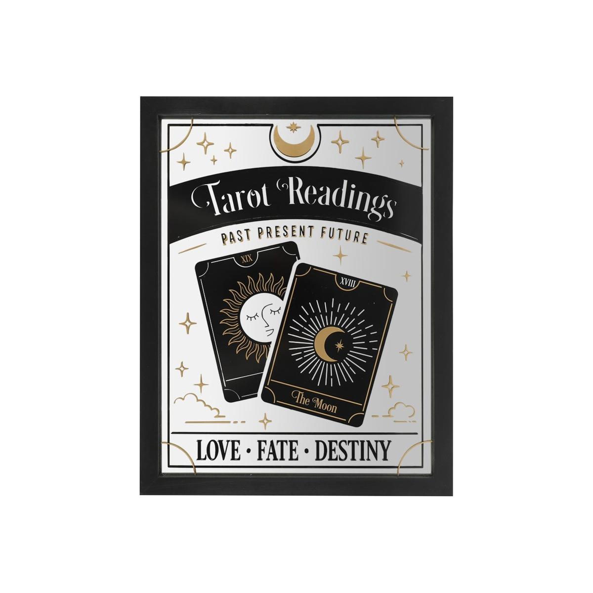 Tarot Reading Mirrored Wall Hanging - Black – image 1