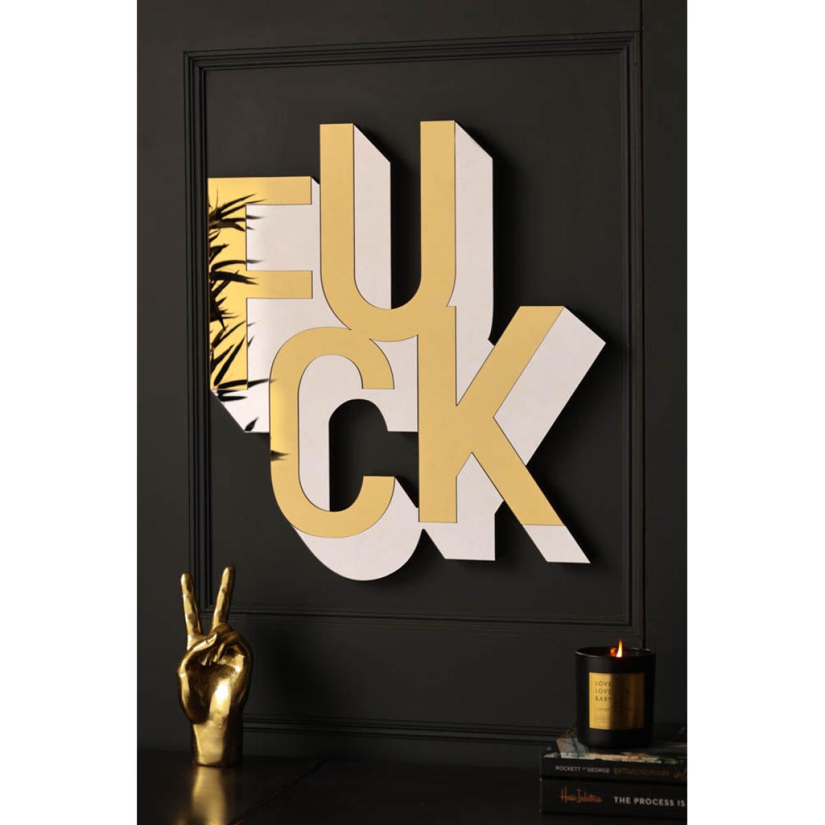 Fuck Decorative Wall Mirror – image 2