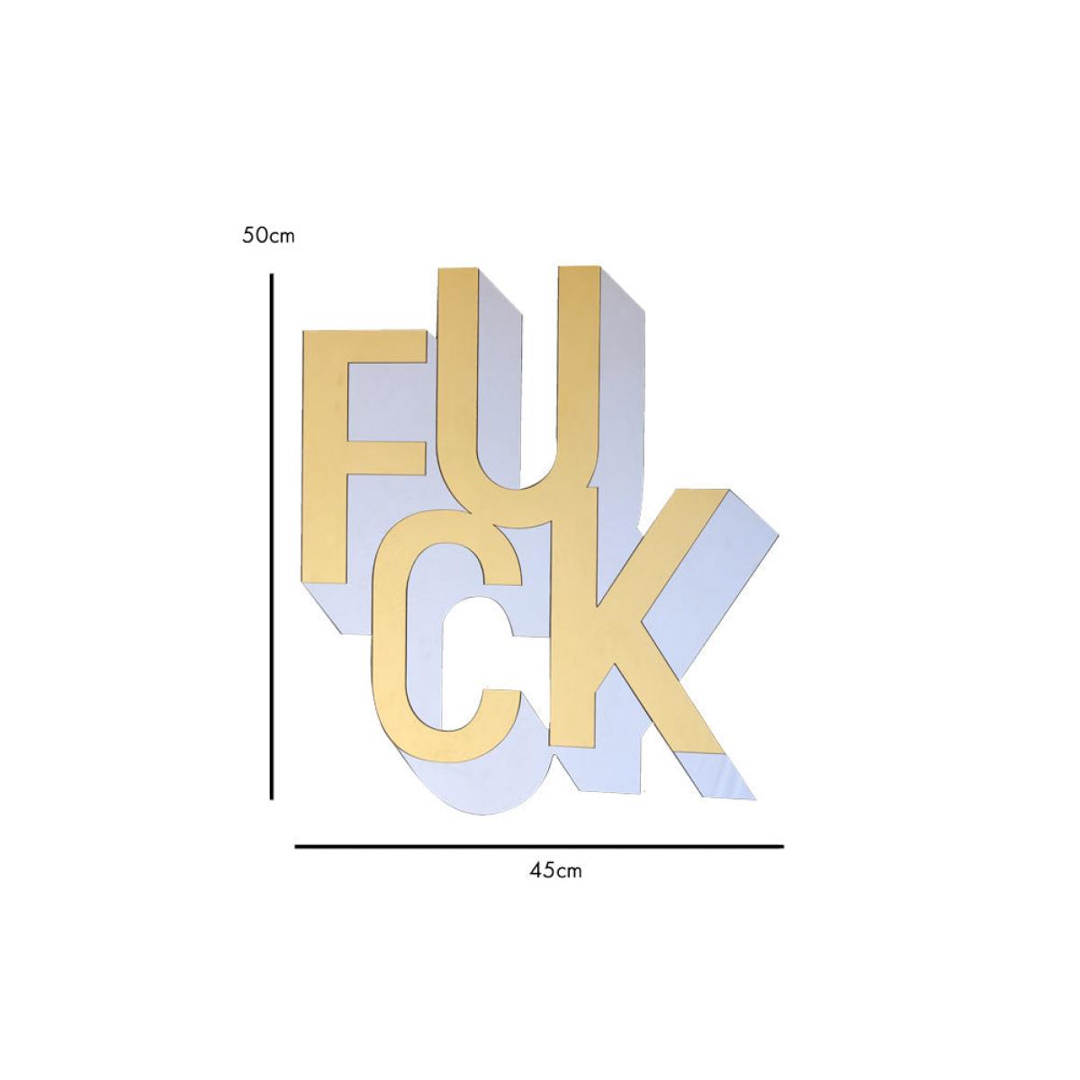 Fuck Decorative Wall Mirror – image 8