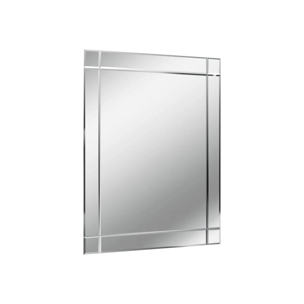 Premier Housewares Etched Border Mirror - Silver – image 1