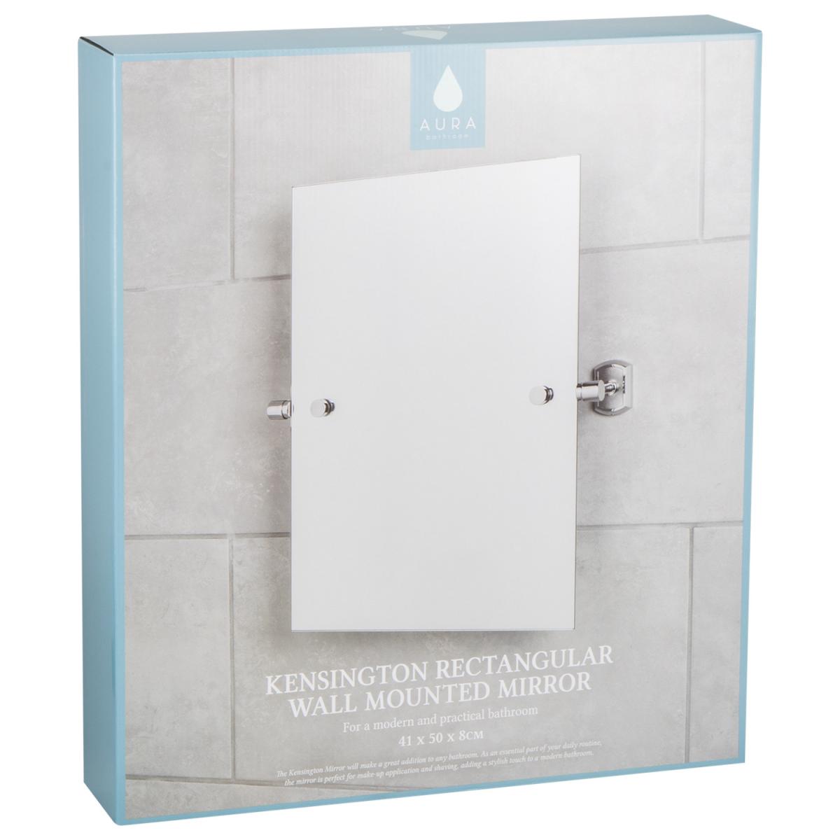 Kensington Rectangular Wall Mount Mirror – image 3