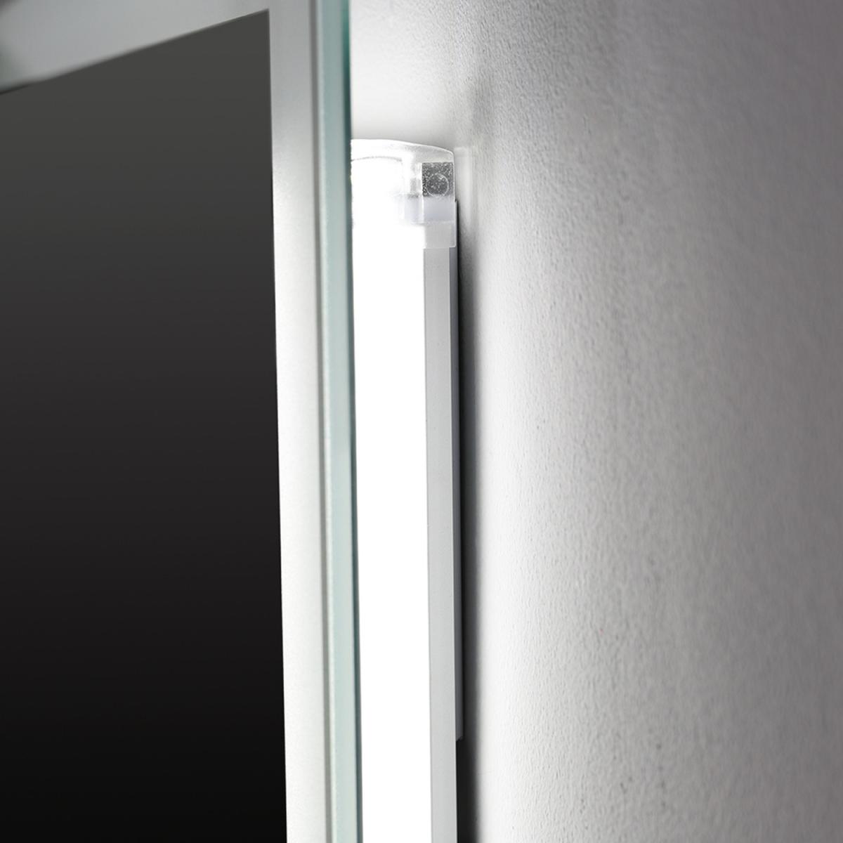 Lighted Vanity Bathroom LED Mirror - Silver – image 4