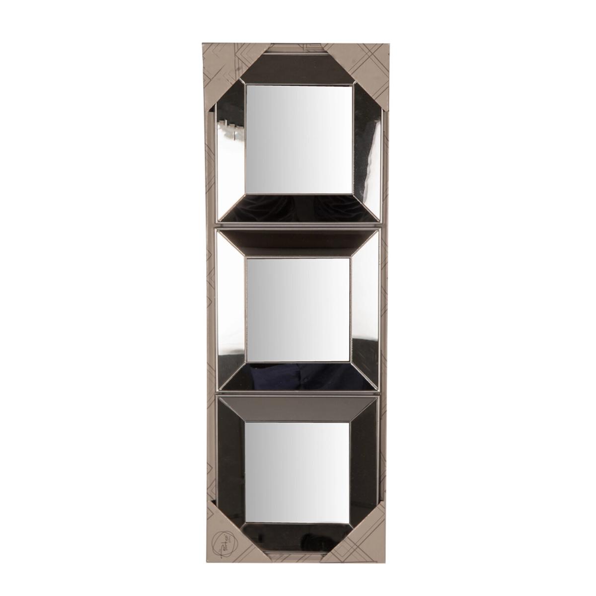 Set of 3 Contemporary Square Mirrors – image 2