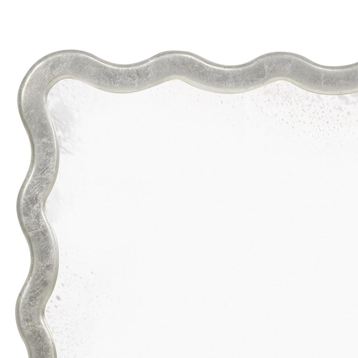 Keste Rectangular Mirror by William Yeoward in Antique Silver – image 2