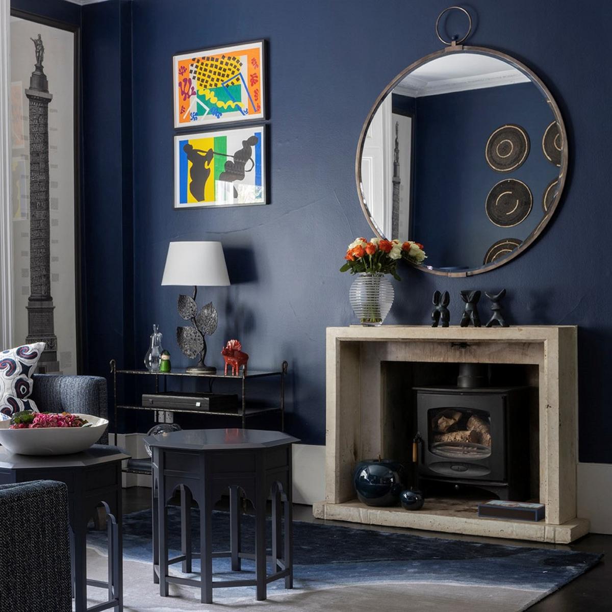 Avalone Round Wall Mirror by William Yeoward in Antique Bronze – image 2