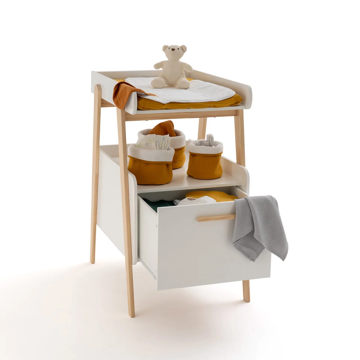 Oreade Changing Table with Drawer – image 1