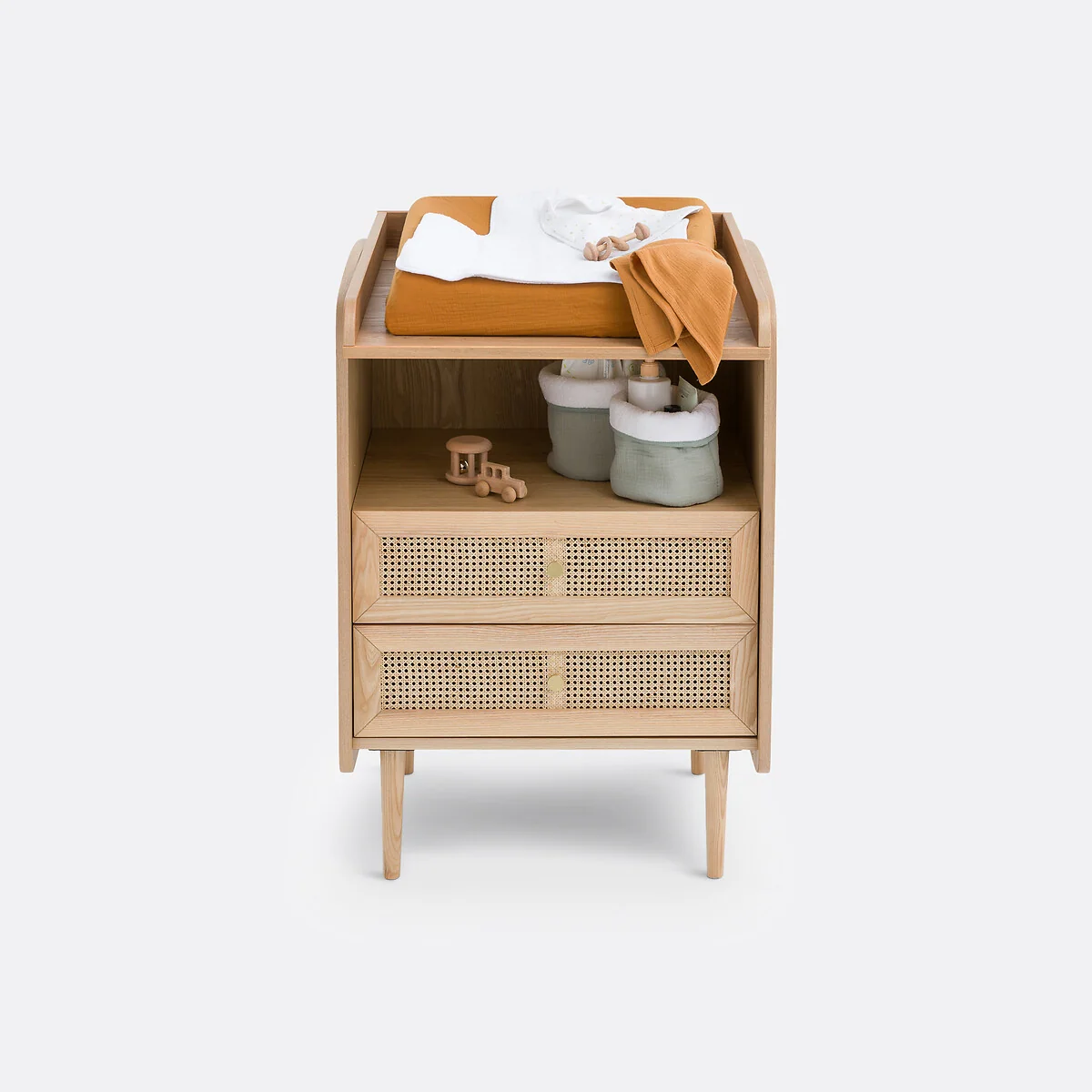 Tempa Rattan Cane Changing Table Unit – image 3