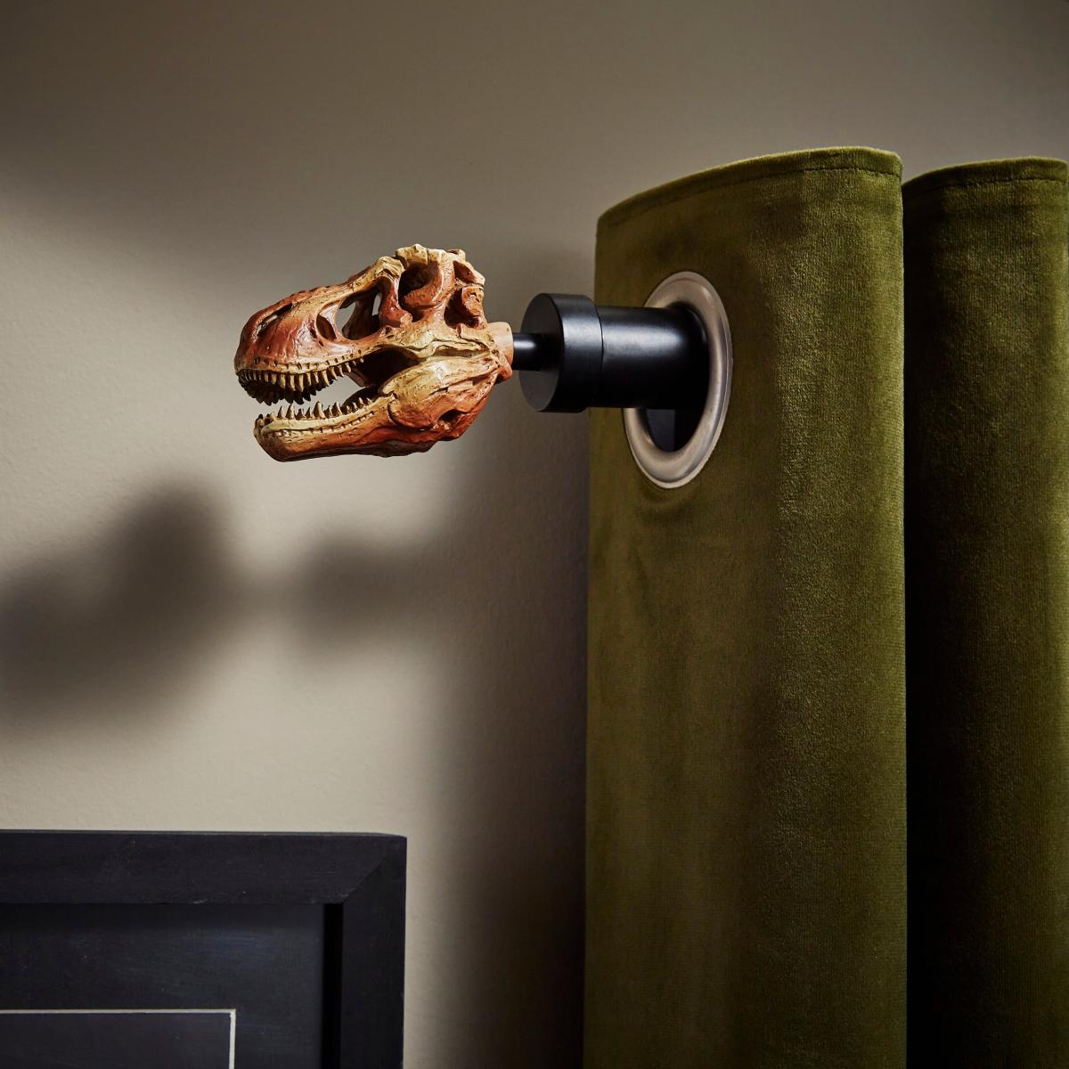 T Rex Extendable Metal Eyelet Curtain Pole – image 1
